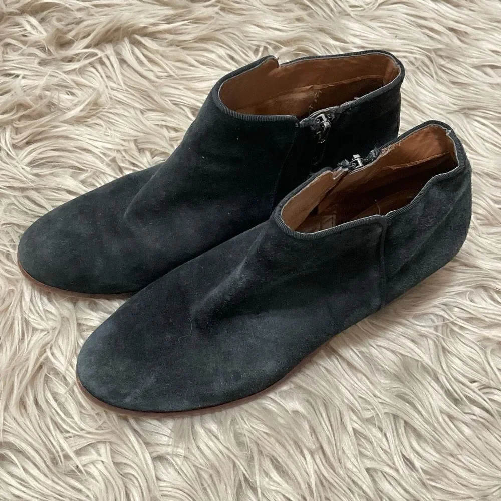 Sam Edelman suede booties size 6.5 - Picture 4 of 9